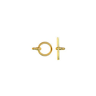 12mm Toggle Clasp - Gold Plated