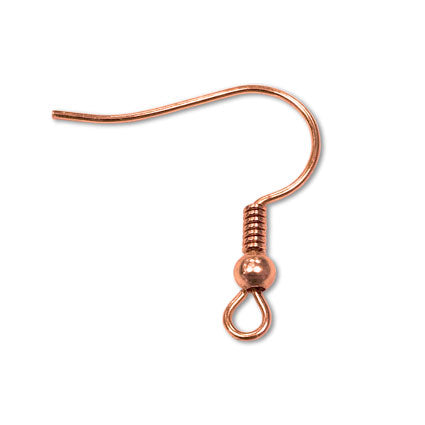 Earwires - Rose Gold Plated (5 x Pairs)