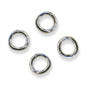 Jump Rings - Silver plated 4mm (50 pieces)