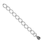 Extension Chain Silver plated (5 pieces)