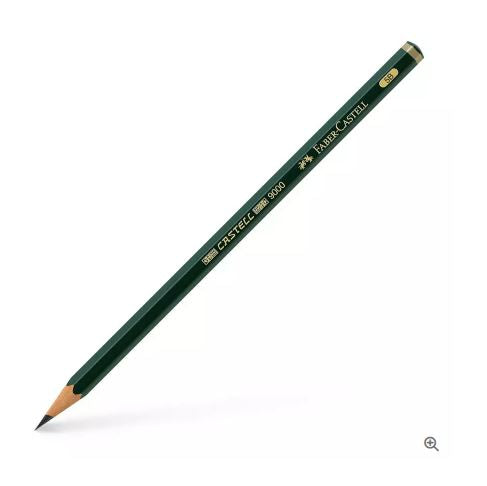 Faber-Castell 9000 Black Lead Pencil 5B