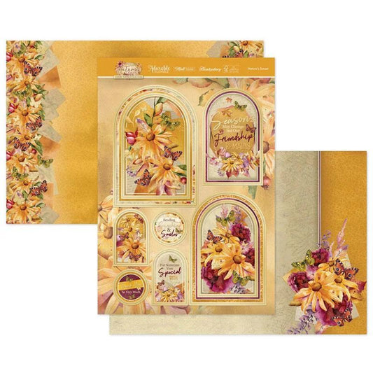 Autumn Days Natures Sunset Luxury Topper Set