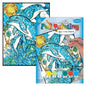 Royal Brush Foil Painting by Number Dolphins