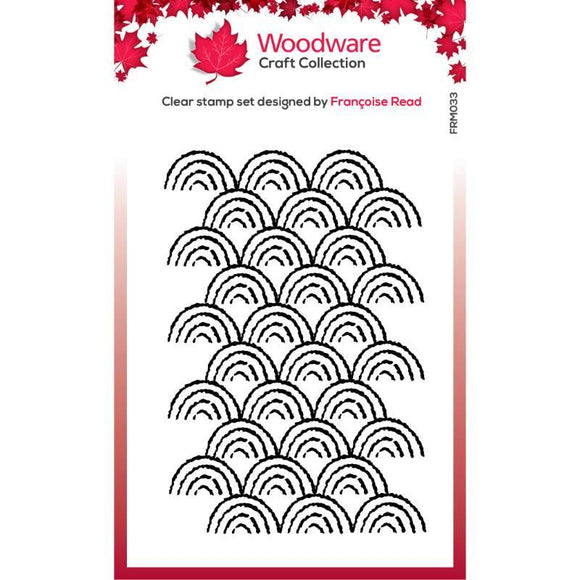 Woodware Clear Singles Arches 3.8 in x 2.6 in Stamp