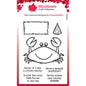 Woodware Clear Singles Mr Crab 4 in x 6 in Stamp
