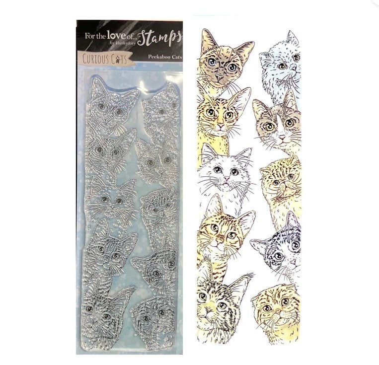 For the Love Of Stamps Peekaboo Cats Stamp Set