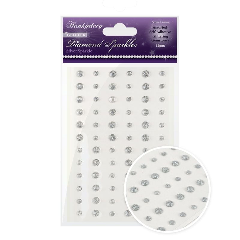 Diamond Sparkles Gemstones - Silver Sparkle