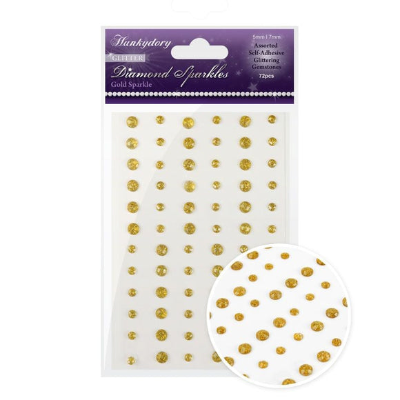 Diamond Sparkles Gemstones - Gold Sparkle