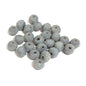 Value Beads - 6 x 4mm Glass Rondelles - Cadet Blue