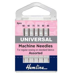 Sewing Machine Needles Universal Mixed Fine 6 Pieces