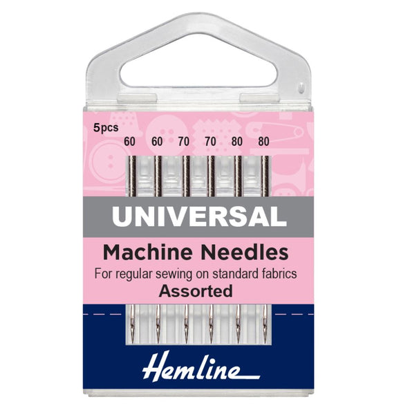 Sewing Machine Needles Universal Mixed Fine 6 Pieces