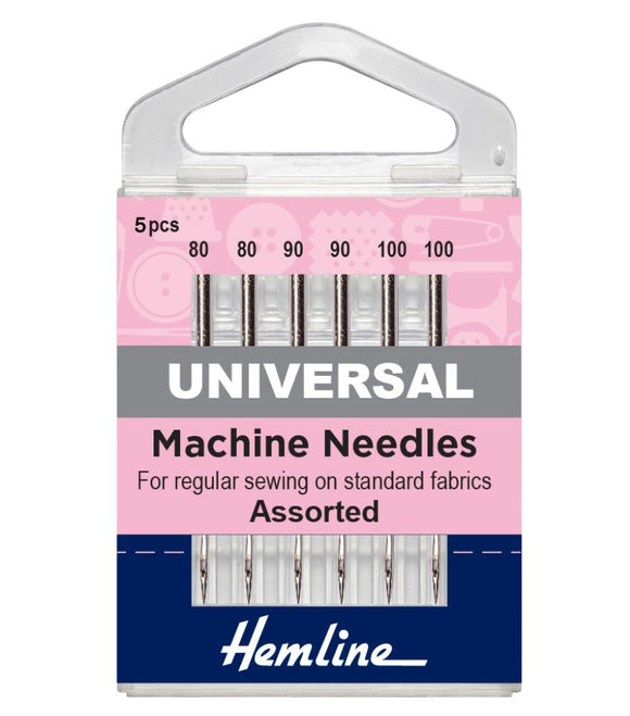 Sewing Machine Needles Universal Mixed Heavy 6 Pieces