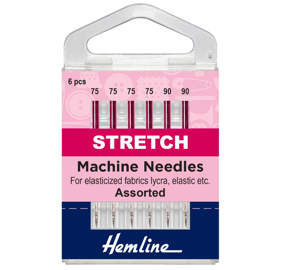 Hemline Stretch Machine Needles (6 Pieces)