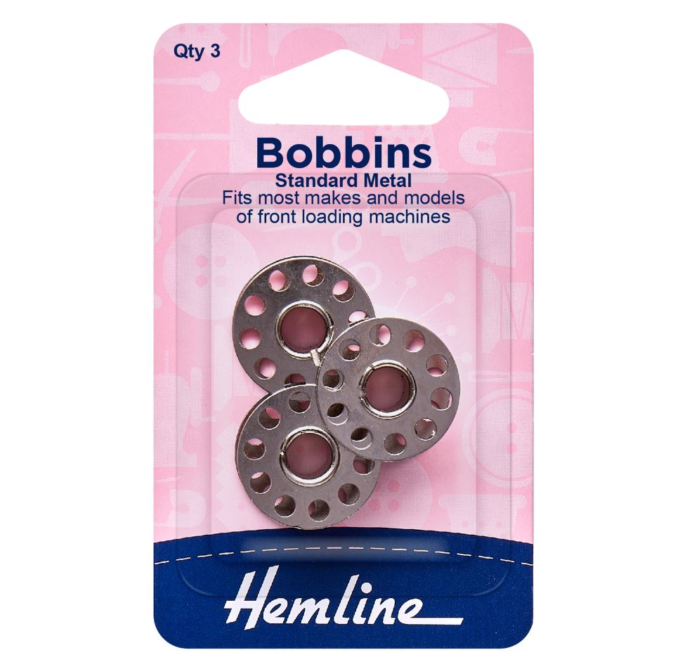 Hemline Metal Bobbins Universal Class 15K