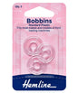 Hemline standard Plastic Bobbins - 3 Pcs