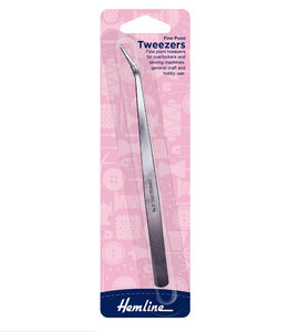 Hemline Fine Point Tweezers