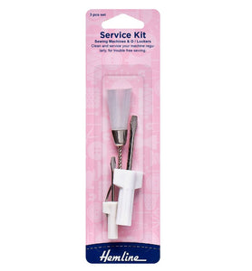 Hemline Sewing Machine Service Kit 3pc set