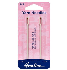 Hand Sewing Needles Wool & Yarn Plastic 2 Pieces