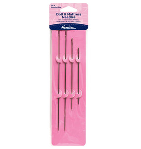 Hemline Doll & Mattress Needles  (4 Pack)