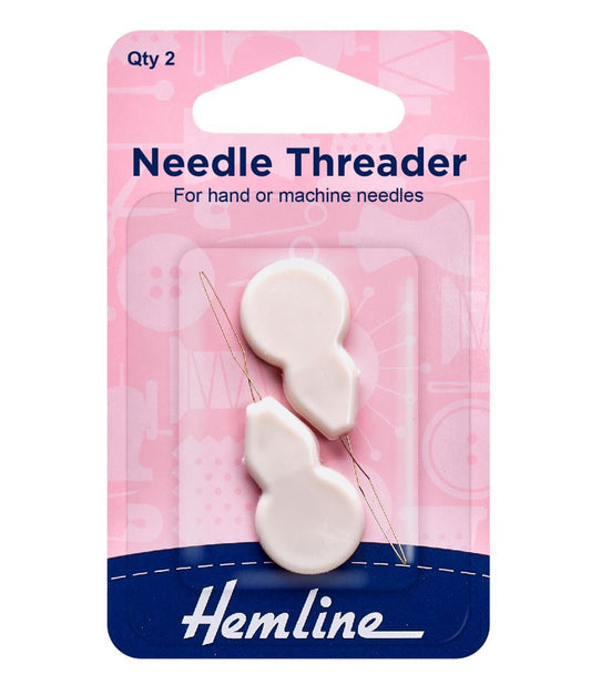 Needle Threader Plastic Handle (2 Pieces)