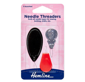 Needle Threader Assorted pack of 3