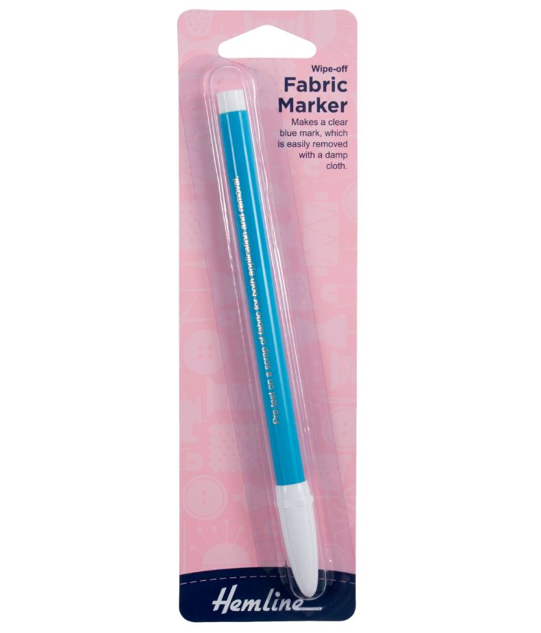 Hemline Wipe Off Fabric Marker