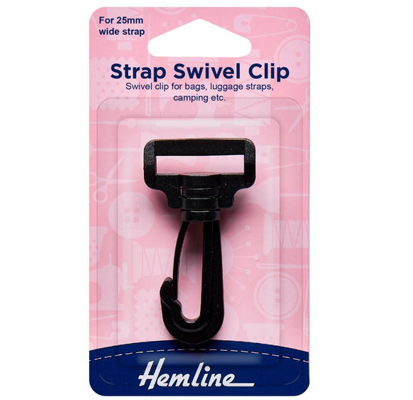 Hemline Strap Swivel Clasp 25mm