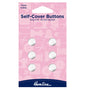 Hemline Self Cover Buttons 11mm 6 Sets
