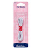 Hemline Hat Elastic White 4m