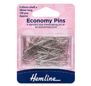 Pins Economy 28mm Nickel 150 Pieces