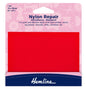 Hemline Self Adhesive Nylon Repair Patch Red - 10 x 20cm