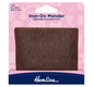 Hemline Iron On Mender 24x9cm Brown