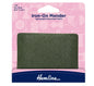 Hemline Iron On Mender 24x9cm Khaki