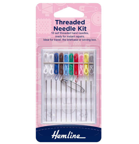 Hemline Threaded Needle Kit