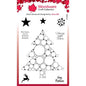 Woodware Clear Singles Big Bubble – Christmas Tree 4 in x 6 in Stamp
