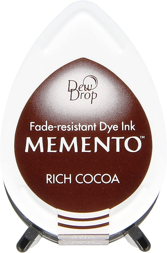 Tsukineko Memento Dew Drop Ink – Rich Cocoa