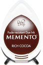 Tsukineko Memento Dew Drop Ink – Rich Cocoa