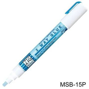 Zig Memory System 2 Way Glue pen 5mm Chisel Tip