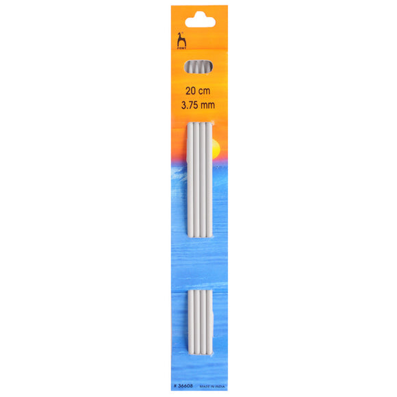 Pony Double Ended Knitting Pins 20cm 3.75mm