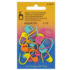 Pony Safety Stitch Markers Assorted