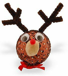 Pinflair Polystyrene Kit - Sequin Reindeer