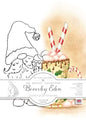 Beverley Eden Colour Me Toppers - Celebration Gnomes (8 sheets)