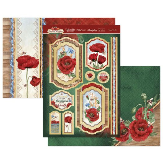 Poppy Garden Luxury Topper Set