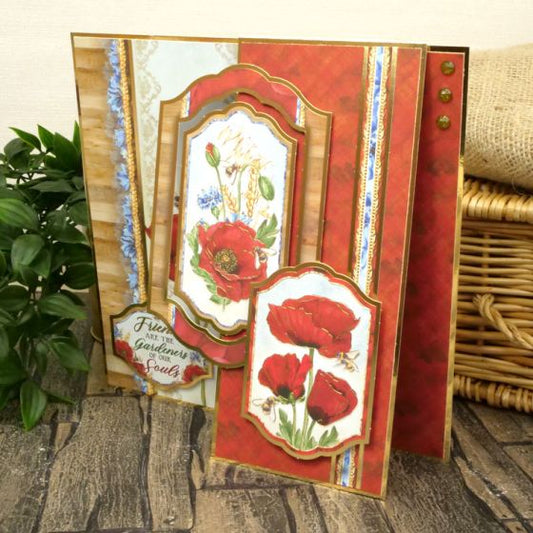 Poppy Garden Luxury Topper Set