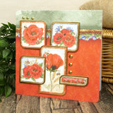 Poppy Meadow Luxury Topper Set