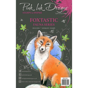 Pink Ink Designs Clear stamp Foxtastic A5