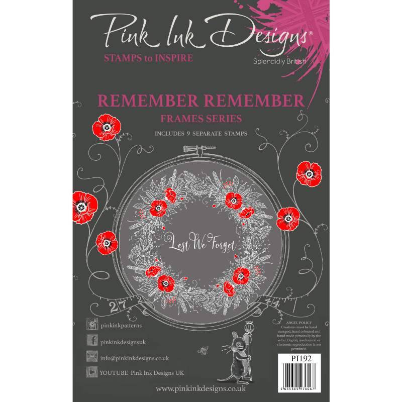 Pink Ink Designs Remember Remember Clear Stamp Set
