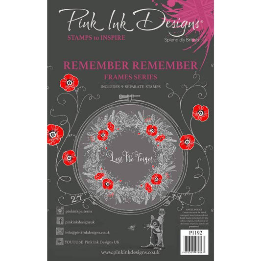 Pink Ink Designs Remember Remember Clear Stamp Set