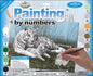 Paint By Numbers White Tigers In The Mist