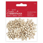 Papermania Wooden Shapes Snowflakes Natural (30pcs)